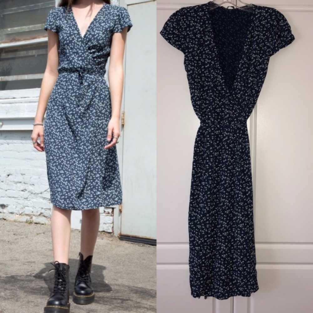 Brandy Melville Midi Wrap Dress